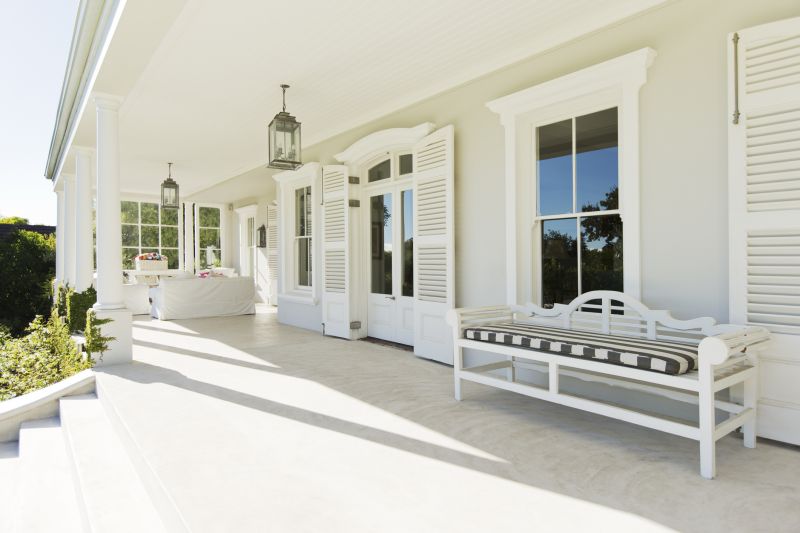 Porch Post Installation